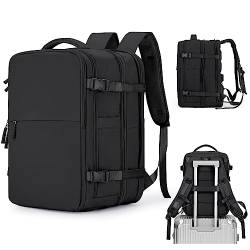 BJLFS Handgepäck für Ryanair Underseat-Handgepäck, Wanderrucksack für Damen Reiserucksack Tasche, Casual Dayback 14 Zoll Laptopfach für die Schule mit USB-Ladeanschluss von BJLFS