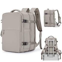 BJLFS Handgepäck für Ryanair Underseat-Handgepäck, Wanderrucksack für Damen Reiserucksack Tasche, Casual Dayback 14 Zoll Laptopfach für die Schule mit USB-Ladeanschluss von BJLFS