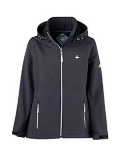 BJØRNSON LAYNA Softshelljacke 4 Jahreszeiten Damen - Dunkelblau - Größe 36 von BJÖRNSON