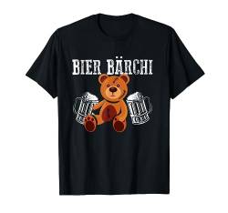 Bier Bärchi Lustig Spruch Bär Humor Sauf Trink Spruch Männer T-Shirt von BK Bier T-Shirts Alkohol Sauf Biertrinker Geschenk