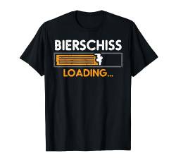 Bierschiss Loading Lustig Bier Spruch Männer Herren Frauen T-Shirt von BK Bier T-Shirts Alkohol Sauf Biertrinker Geschenk