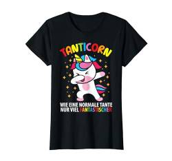 Tanticorn Wie Normale Tante Nur Fantastischer Einhorn Frauen T-Shirt von BK Einhorn Shirts Fabelwesen Unicorn Geschenke