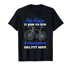 Beim Fahrradfahren Geblitzt Rad Akku Fahrrad Radfahrer T-Shirt von BK Fahrrad T-Shirts Rad Radler Radfahrer Geschenke