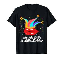 Wo Ich Bütz Is Kölle-Deluxe Fasching Karneval Kostüm Männer T-Shirt von BK Fasching Shirts Karneval Kostüm Männer Frauen