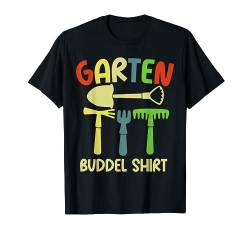 Garten Buddel Shirt Retro Gartenarbeit Hobbygärtner Gärtner T-Shirt von BK Gartenarbeit Shirts Gartenbau Gärtner Geschenke