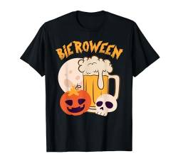 Bieroween Lustig Spruch Halloween Bier Kostüm Männer Herren T-Shirt von BK Halloween Shirts Kostüm Männer Frauen Kinder