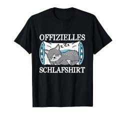 Offizielles Schlafshirt Tier Lustig Sarkasmus Humor Spruch T-Shirt von BK Lustige Shirts Sarkasmus Humor Spruch Geschenke