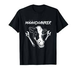 Määähchaniker Lustig Mechanik Kfz Humor Mechaniker Männer T-Shirt von BK Mechanik Shirts Kfz Mechaniker Männer Geschenke