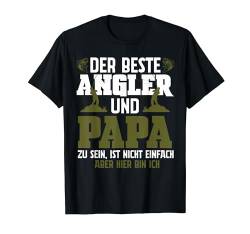 Der Beste Angler Und Papa Vater Vatertag Geschenk Herren T-Shirt von BK Vater Shirts Papa Vati Vatertag Geschenke