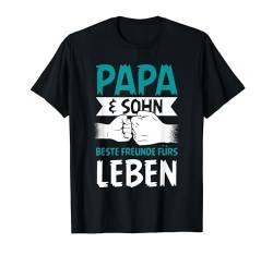 Papa Sohn Beste Freunde Fürs Leben Lustig Vatertag Geschenk T-Shirt von BK Vater Shirts Papa Vati Vatertag Geschenke