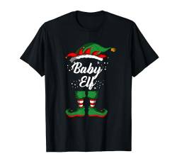 Baby Elf Lustig Elfenfamilie Kostüm Weihnachten Jungen T-Shirt von BK Weihnachten Shirts Frau Männer Kinder Geschenk