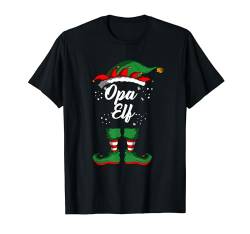 Opa Elf Elfenfamilie Kostüm Weihnachten Großvater Männer T-Shirt von BK Weihnachten Shirts Frau Männer Kinder Geschenk