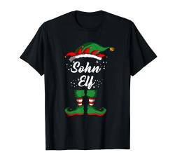 Sohn Elf Elfenfamilie Kostüm Weihnachten Jungen Herren T-Shirt von BK Weihnachten Shirts Frau Männer Kinder Geschenk