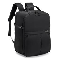 BKAZV Reiserucksack Handgepäck 40x30x20cm Wizzair, Rucksack 40x30x20 Handgepäck Flugzeug Wizzair Wasserdichter Laptop Rucksack 15,6 Zoll für Freizeit, Schule, Business von BKAZV