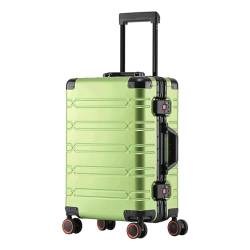 BKEKM Reisekoffer Erweitertes Gepäck, Luxus-Koffer, Universal-Rollengepäck-Koffer, Vollaluminium-Magnesiumlegierung, Trolley-Gepäck, Hartschalenkoffer Reisen von BKEKM