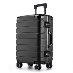 BKRJBDRS Koffer Gepäck Universal Wheel Trolley Case Passwort Koffer Einfacher Koffer Tragbarer Koffer Boarding Koffer von BKRJBDRS
