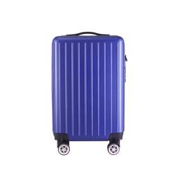 BKRJBDRS Koffer Retro-Trolley mit Reißverschluss, verschleißfester und sturzfester Koffer für Männer, 20-Zoll-Koffer für Frauen Koffer von BKRJBDRS
