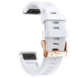 BKUANE 20 mm Uhrenarmband für Garmin Fenix 7S 5S / 5S Plus / 6S / 6SPro MK2S Silikon Schnellverschluss Uhrenarmband Easyfit Armband, For Fenix 5S, Achat von BKUANE