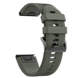 BKUANE 22 x 26 mm Silikon-Smart-Armbänder, offizielles Armband für Garmin Fenix 7, 7X, 6X, 6, Pro, 5X, 5, Easyfit Instinct 2/Descent G1, Solararmbänder, 22mm Fenix 7-Epix, Achat von BKUANE
