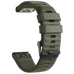 BKUANE Silikon-Armband für Garmin Fenix 6X Pro 6 6S 5S 5 5X Plus MK2S 935 945 745 S62 Easyfit Herren-Armbanduhr, 20 mm, Achat von BKUANE