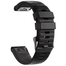 BKUANE Silikon-Armband für Garmin Fenix 6X Pro 6 6S 5S 5 5X Plus MK2S 935 945 745 S62 Easyfit Herren-Armbanduhr, For Approach S60 S62, Achat von BKUANE