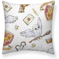 Belum | Kissenbezug Harry Potter, 100% Baumwolle, Modell Hedwig, 65 x 65 cm. von BL BELUM