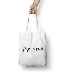 Belum | Tote Bag aus 100% Bio-Baumwolle, 300 g, Maße: 36 x 42 cm, Modell: Pride | Tote Bag LGTBIQ+, Pride 116, Böhmisch von BL BELUM