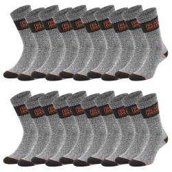 Black+Decker Crew Work Socks Unisex Herren Damen Arbeitssocken 10er Pack von BLACK+DECKER