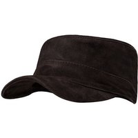 BLACK FOREST FOX Cowboyhut CUBA Cap Hut Leder Schirmmütze Marrone von BLACK FOREST FOX