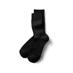 BLACKSOCKS Premium Wadensocken Herren Classic 37-39 Schwarz I Socken aus Pima-Baumwolle I Lange Lebensdauer I Made in Italy von BLACKSOCKS