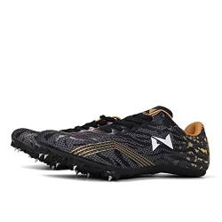 BLBK Spikes Leichtathletik Herren-Mittelstrecken-Laufschuhe, 8/7 Nägel Unisex-Leichtathletikschuhe, Jugendsportschuhe mit Spikes und Sprint von BLBK