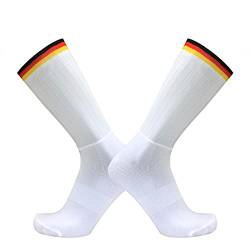 BLOMDE Anti Slip Silikon Sommer Aero Socken Radsport Socken Männer Fahrrad Sport Laufen Fahrradsocken-h_2 Paare39-45. von BLOMDE