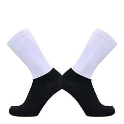 BLOMDE Anti Slip Silikon Sommer Aero Socken Radsport Socken Männer Fahrrad Sport Laufen Fahrradsocken-ich_2 Paare39-45. von BLOMDE