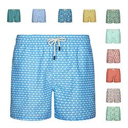 BLUE COAST YACHTING Badeshorts für Herren Badehose Herren Swim Shorts Summer Short Schnell Trocknend von BLUE COAST YACHTING