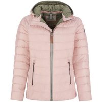 BLUE FLAME Steppjacke Damen Jacke gesteppt - mit Stehkragen und abnehmbarer Kapuze von BLUE FLAME