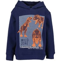 Blue Seven Kapuzenpullover Kinder Jungen Hoodie Dinosaurier mit Print - Sweatshirt mit Kapuze von BLUE SEVEN