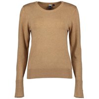 Blue Seven Rundhalspullover Damen Pullover Unifarben Meliert - Pulli mit Rundhalsausschnitt von BLUE SEVEN