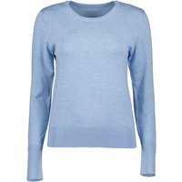 Blue Seven Rundhalspullover Damen Pullover Unifarben Meliert - Pulli mit Rundhalsausschnitt von BLUE SEVEN