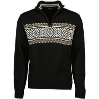 Blue Seven Strickpullover Blue Seven Herren Troyer Pullover NATURE (1-tlg) von BLUE SEVEN