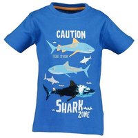 Blue Seven T-Shirt Blue Seven® Jungen T-Shirt Hai Wende-Pailletten von BLUE SEVEN