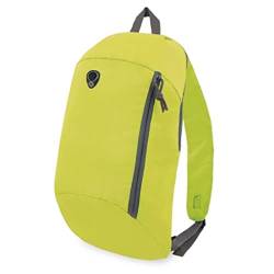 BLUECHOLON Rucksack für Herren, Damen, klein, leicht, kompakt, 11 l., Gelb (Amarillo Fluor), 11L von BLUECHOLON