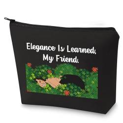 BLUPARK RHONY inspiriertes Geschenk "Elegance Is Learned" Make-up-Tasche, echtes Geschenk für Hausfrauen, Elegance Is Learned-BK, Retro von BLUPARK