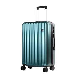 BMDOZRL Handgepäck Koffer Gepäckkoffer mit Universalrädern und Trolley-Koffer, geeignet for den täglichen Gebrauch auf Reisen und Geschäftsreisen (Color : F, Size : 24IN) von BMDOZRL