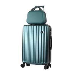 BMDOZRL Handgepäck Koffer Gepäckkoffer mit Universalrädern und Trolley-Koffer, geeignet for den täglichen Gebrauch auf Reisen und Geschäftsreisen (Color : Large, Size : 24IN) von BMDOZRL