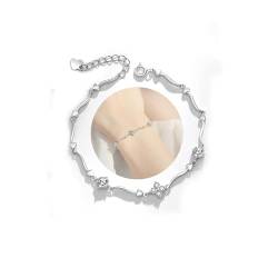 BMMYE Liebeskind Armband Damen Silber 925,Silberarmband Damen 925 Silber Armbänder Damen Mädchen Schmuck Armkette Damen Silber 925 Geschenk für Sie von BMMYE