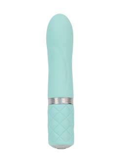 Pillow Talk Flirty: Minivibrator, teal von BMS Factory