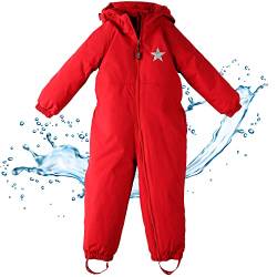 BMS BabyTodds Regenanzug für Kinder - atmungsaktiv & wasserdicht - rot 86 von BMS