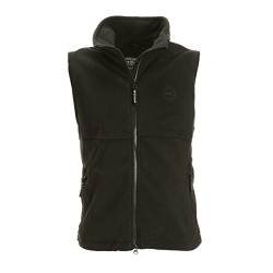 BMS Windsmoother Fleece Weste, Schwarz, Größe 2XL von BMS