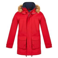 BMS Winterparka 100% wasserdicht & atmungsaktiv rot Gr. S von BMS