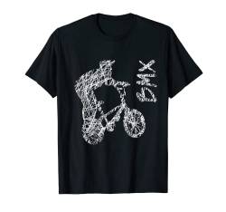 BMX Stuntfahrer Fahrradfans Bike Freestyle T-Shirt von BMX Fan Fahrer Geschenkidee